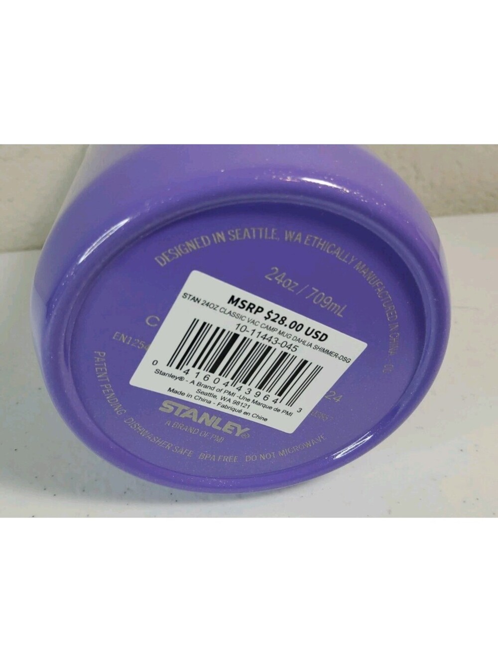 Stanley The Everyday Camp Mug 24oz Dahlia Shimmer Insulated - Picture 5 of 6